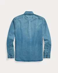 Indigo Herringbone Twill Workshirt