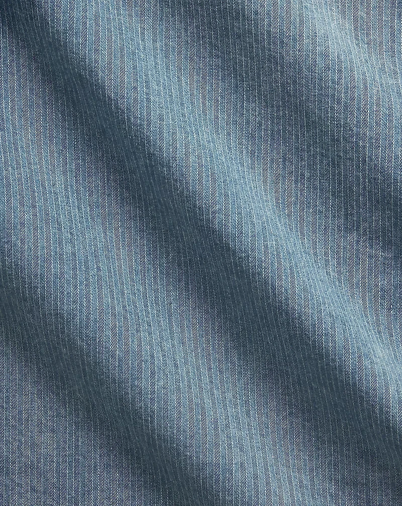 Indigo Herringbone Twill Workshirt