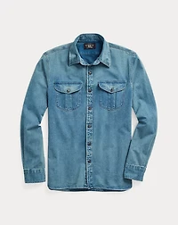 Indigo Herringbone Twill Workshirt