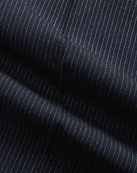 Slim Striped Herringbone Suit Trouser