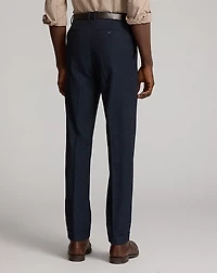 Slim Striped Herringbone Suit Trouser