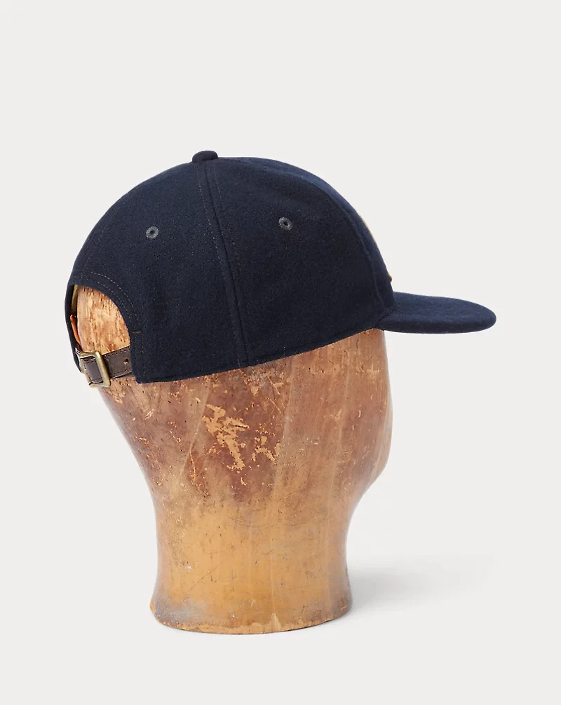 Logo Wool-Blend Felt Ball Cap