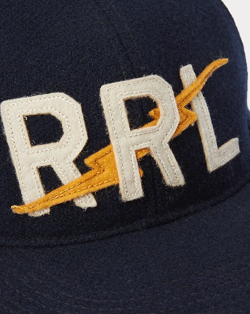 Logo Wool-Blend Felt Ball Cap