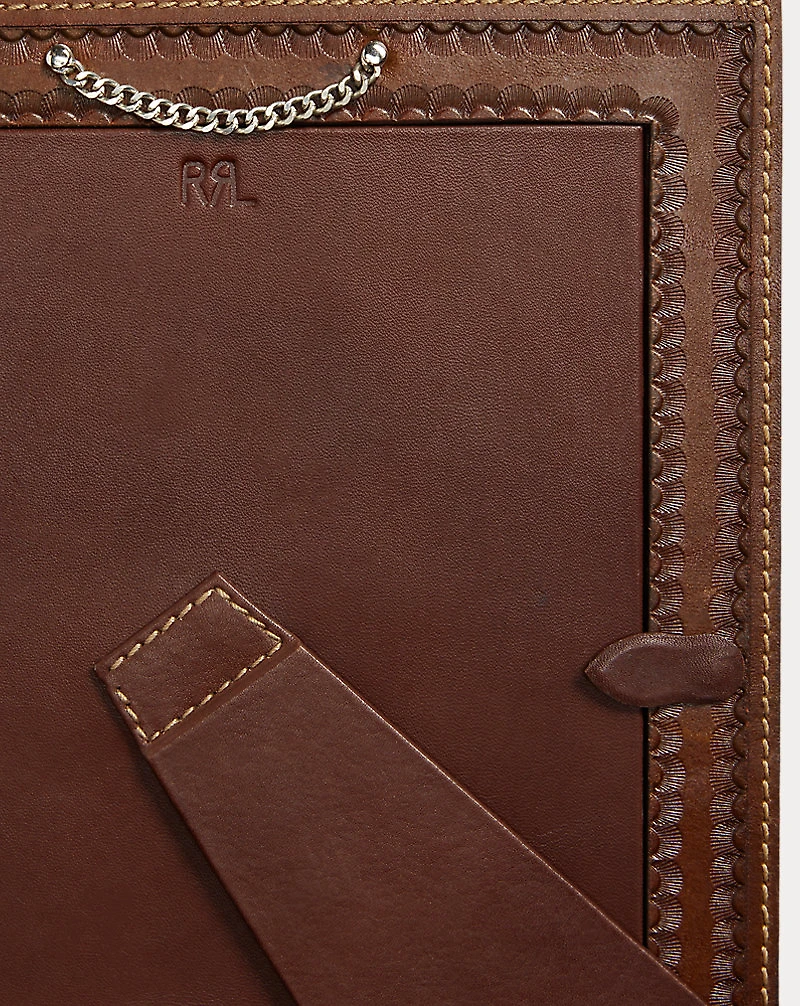 Hand-Tooled Leather Frame