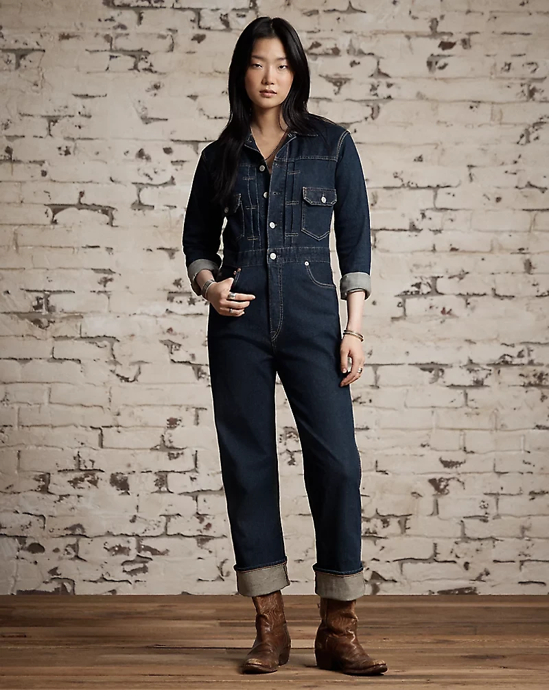 Indigo Denim Coverall