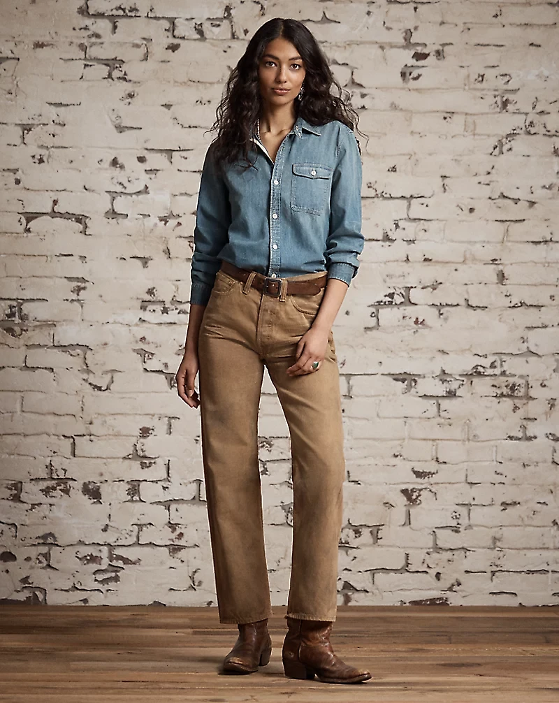 Cotton Denim Workshirt