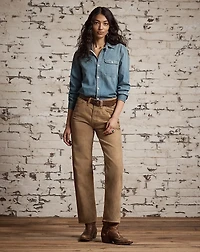 Cotton Denim Workshirt