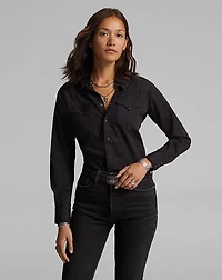 Cotton Twill Western Shirt
