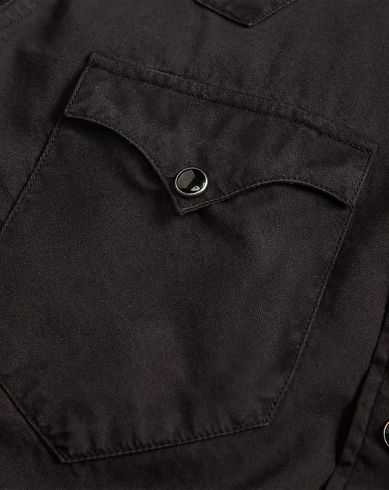 Cotton Twill Western Shirt