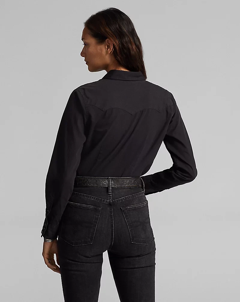 Cotton Twill Western Shirt