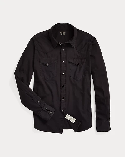 Cotton Twill Western Shirt