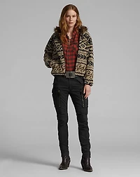 Plaid Cotton-Linen Western Shirt