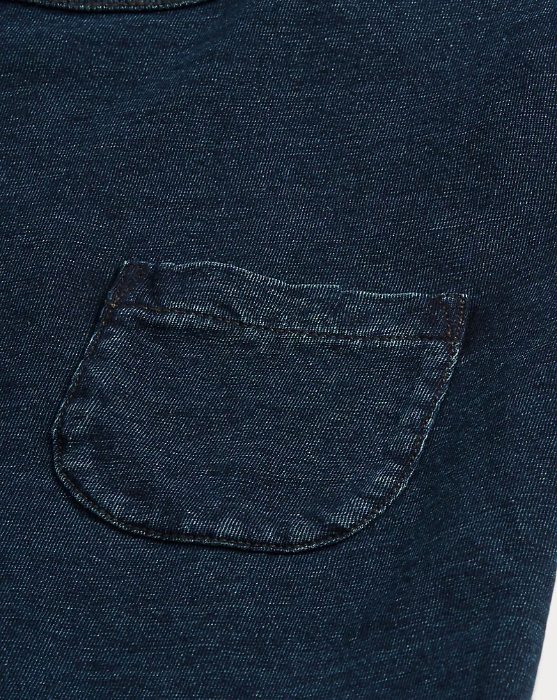 Cotton-Linen Pocket Tee