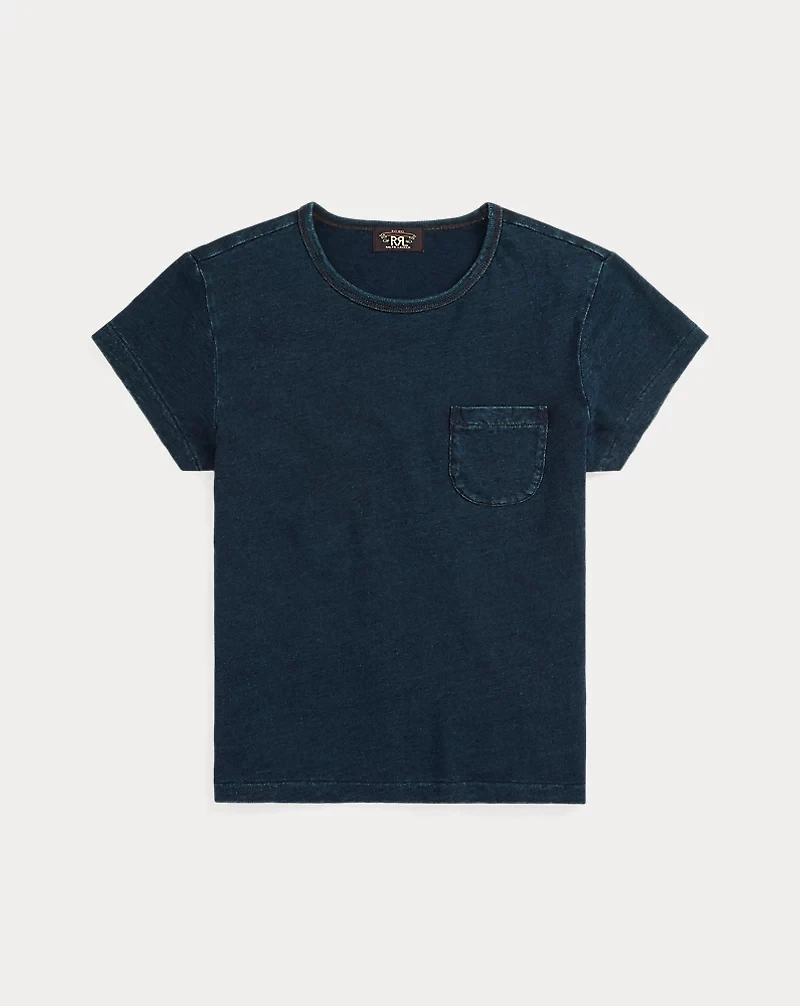 Cotton-Linen Pocket Tee