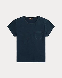 Cotton-Linen Pocket Tee