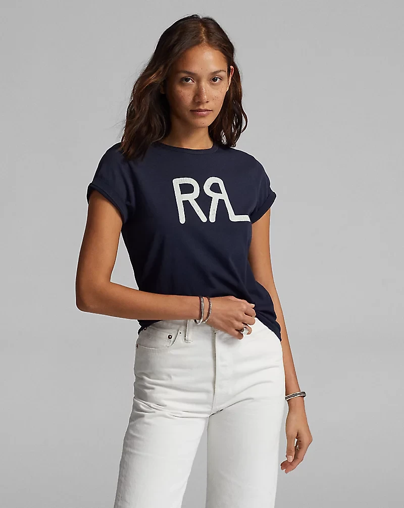 Logo Cotton Jersey Tee