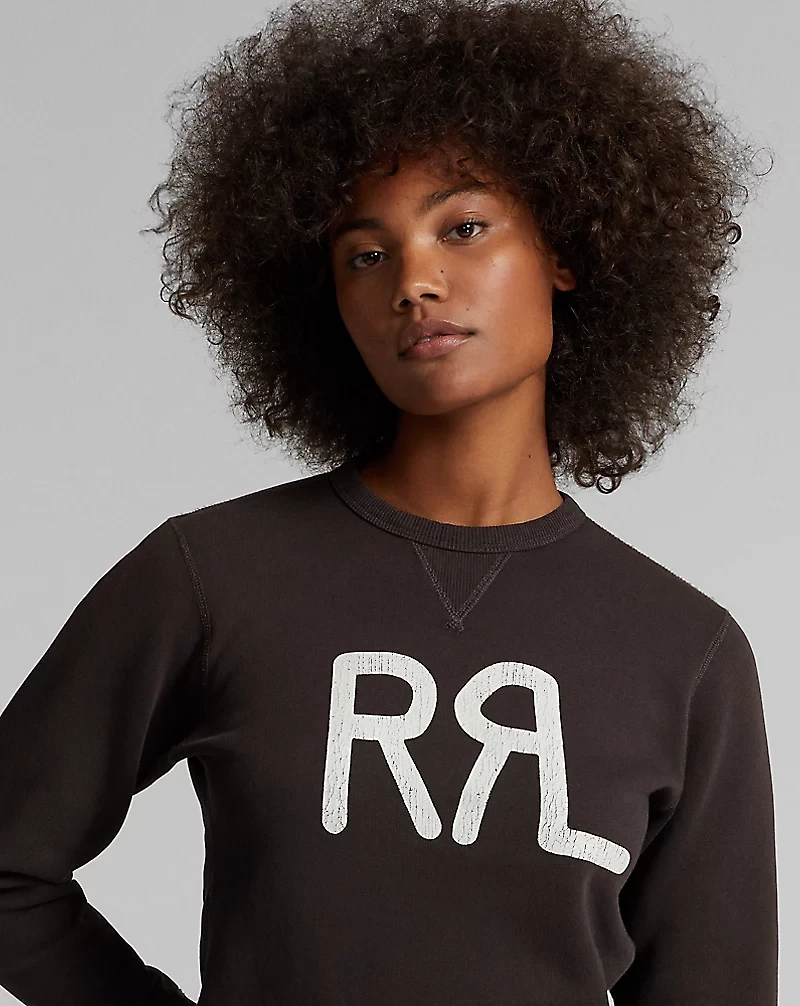 Logo Cotton-Blend Fleece Sweatshirt