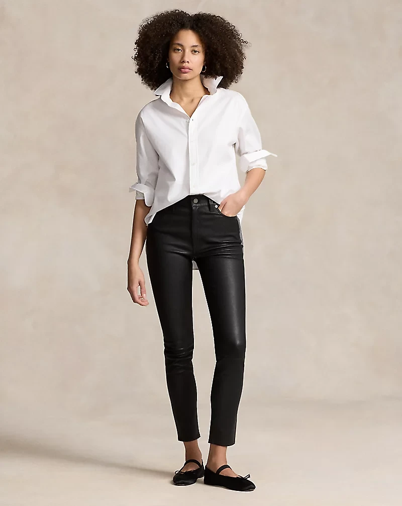 Lambskin 5-Pocket Super-Slim Pant