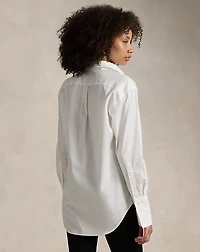 Extended-Cuff Cotton Shirt