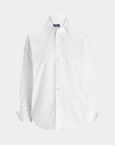 Extended-Cuff Cotton Shirt