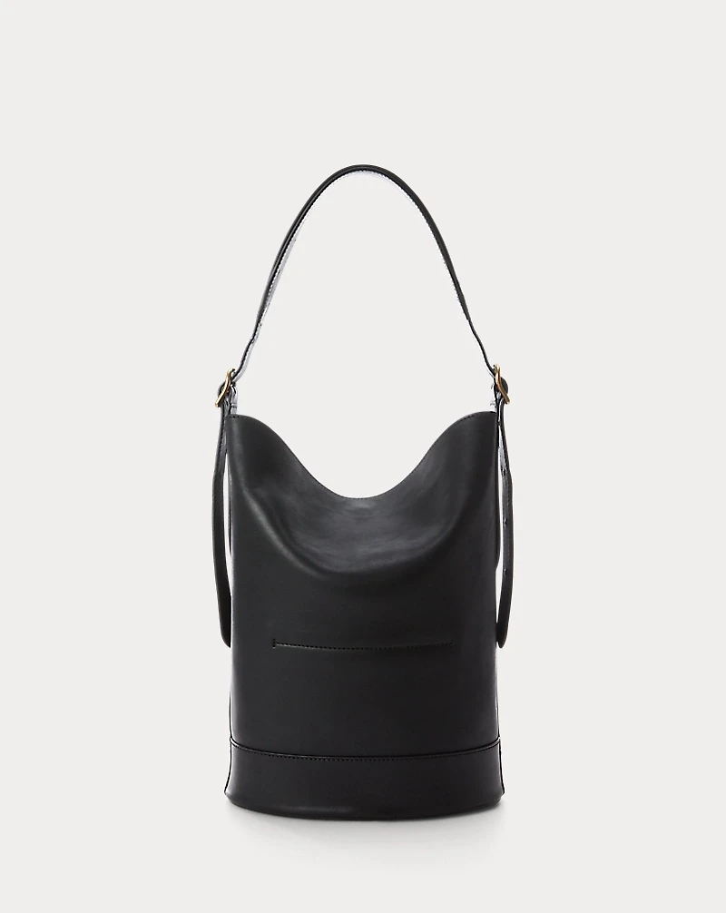 Bellport Leather Bucket Bag