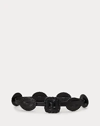 Leather Skinny Belt