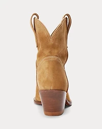 Calfskin Suede Western Boot