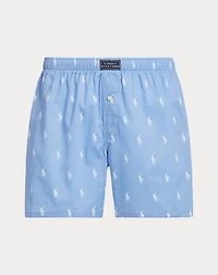 Classic Woven Cotton Polo Pony Boxer
