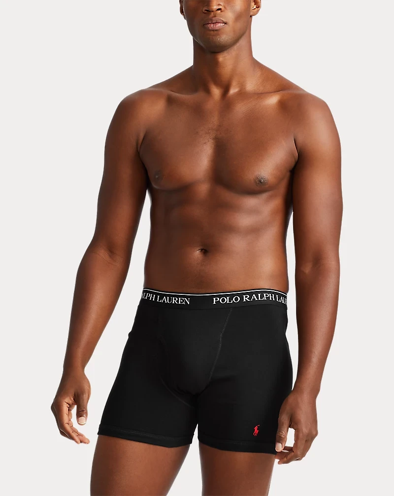 Cotton Wicking Boxer Brief -Pack