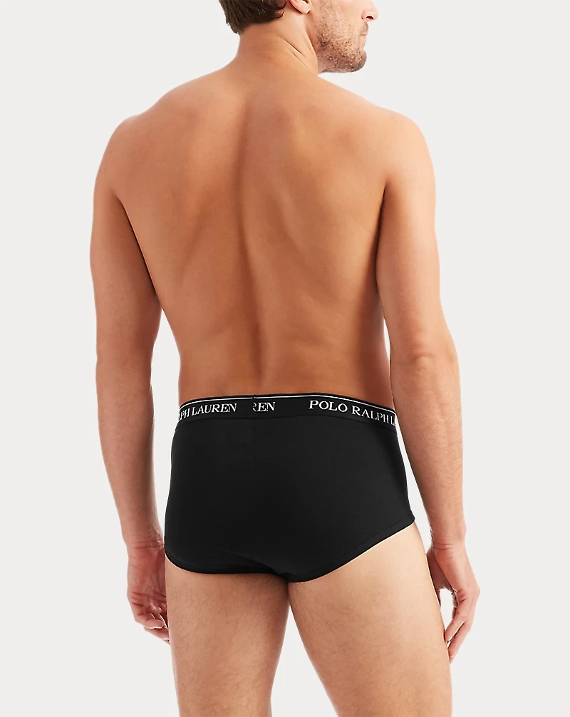 Cotton Wicking Mid-Rise Brief 4-Pack