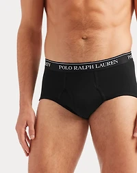 Cotton Wicking Mid-Rise Brief 4-Pack