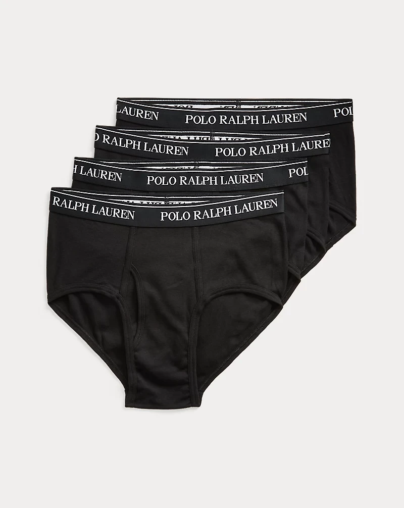 Cotton Wicking Mid-Rise Brief 4-Pack