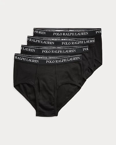 Cotton Wicking Mid-Rise Brief 4-Pack
