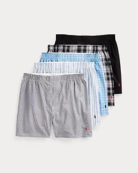 Classic Woven Cotton Boxer 5-Pack