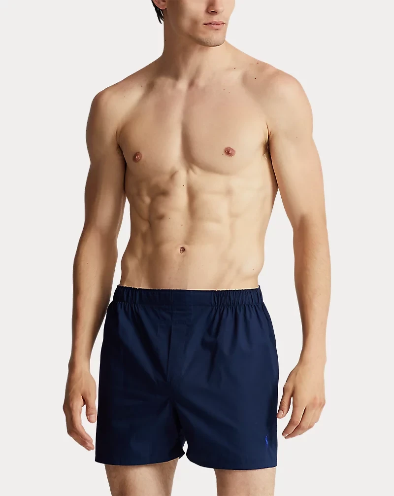 Classic Woven Cotton Boxer -Pack