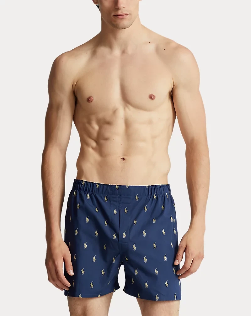 Classic Woven Cotton Boxer -Pack