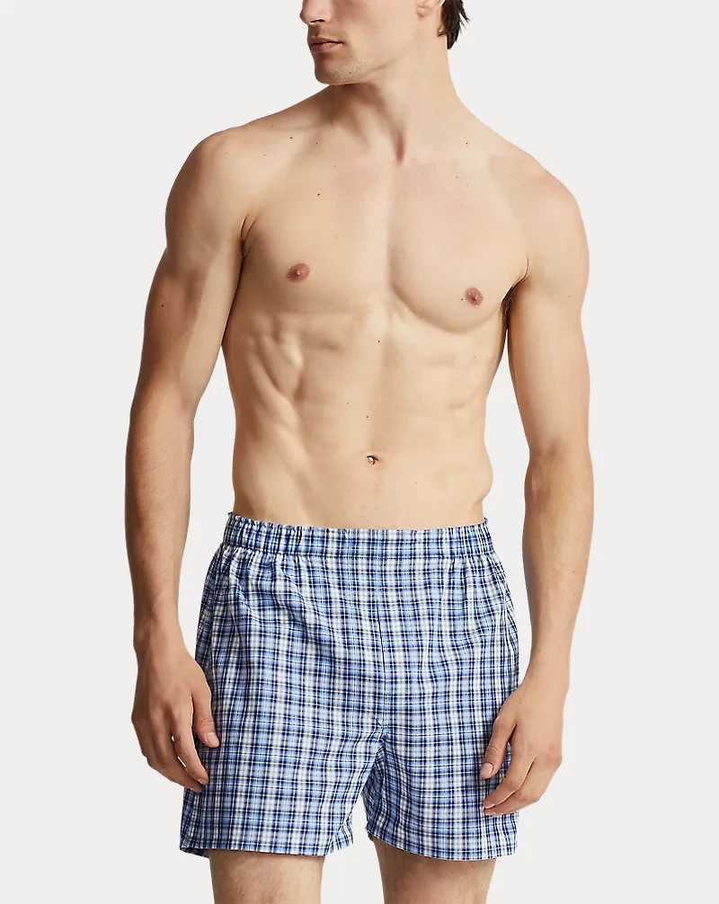 Classic Woven Cotton Boxer -Pack