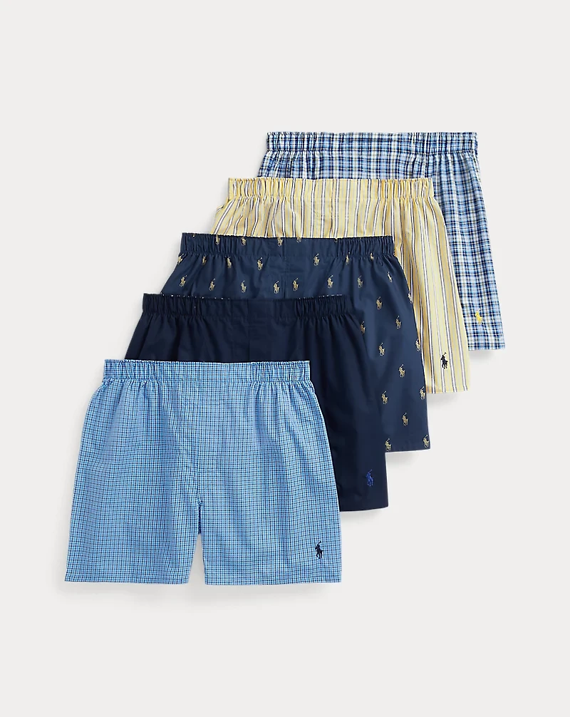 Classic Woven Cotton Boxer -Pack