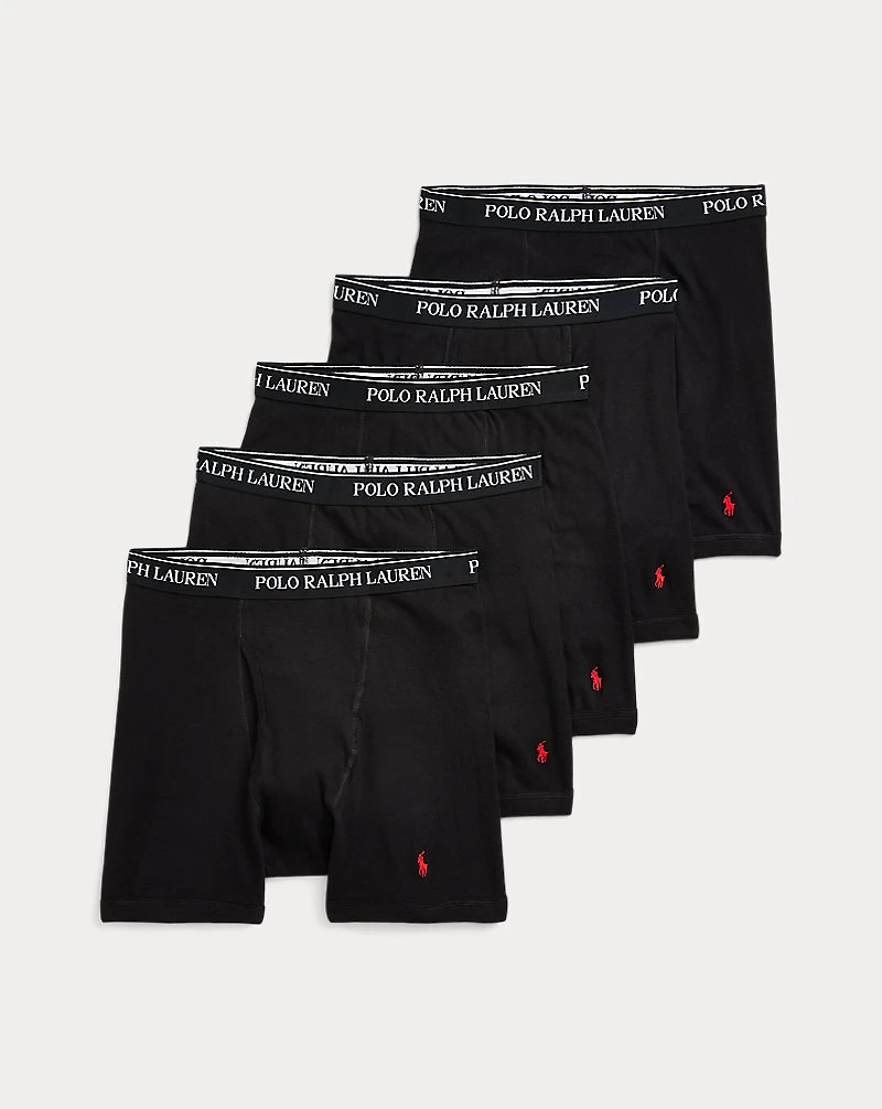 Cotton Wicking Boxer Brief 5-Pack