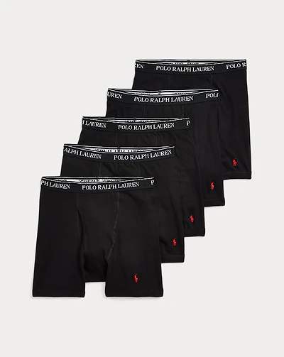 Cotton Wicking Boxer Brief 5-Pack