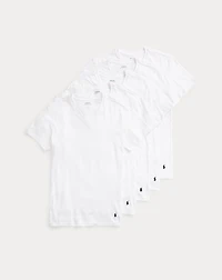 Slim Fit Wicking V-Neck 5-Pack