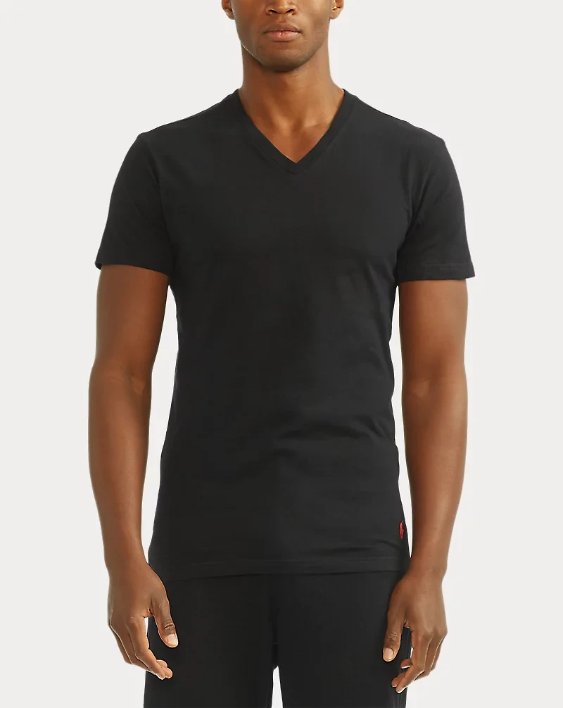 Slim Fit Wicking V-Neck 3-Pack