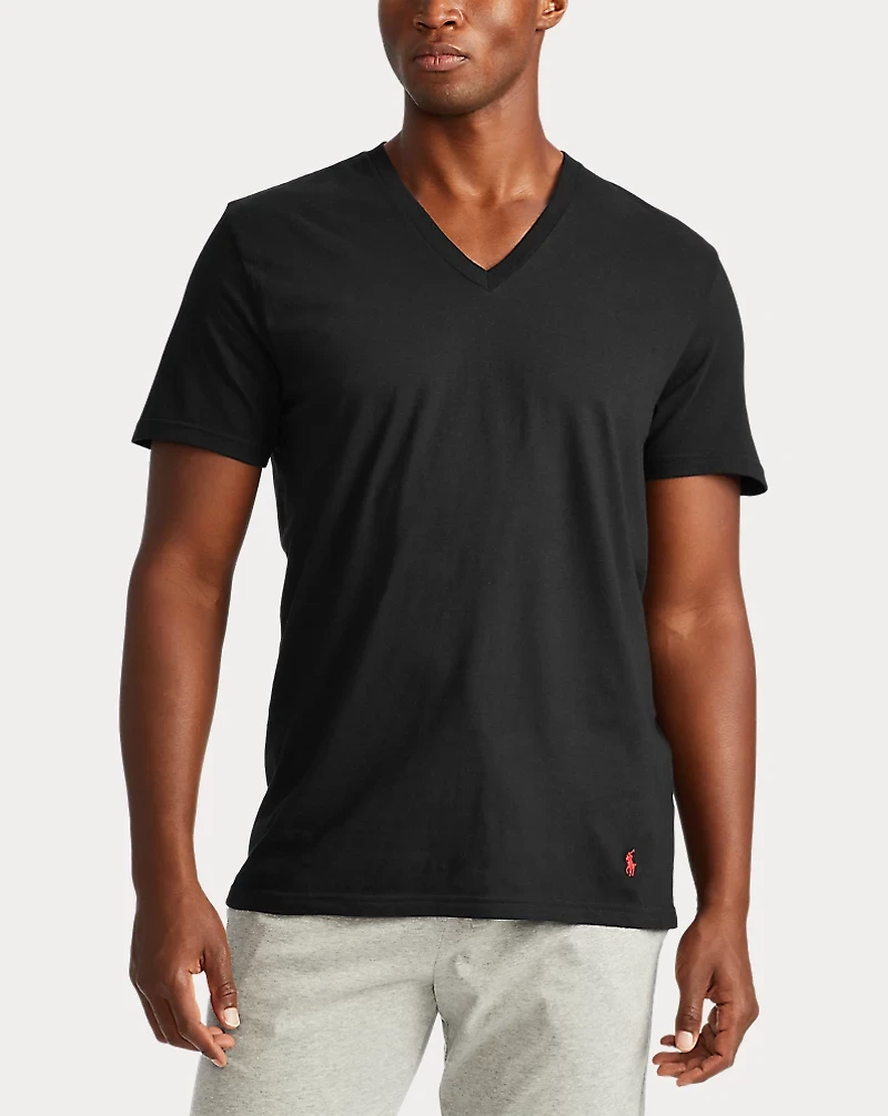 Classic Fit Wicking V-Neck 3-Pack
