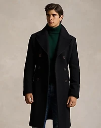 Polo Soft Tailored Wool-Blend Car Coat