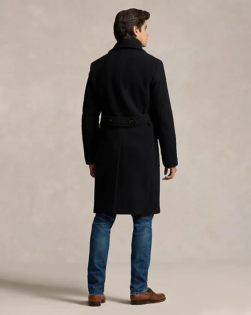 Polo Soft Tailored Wool-Blend Car Coat