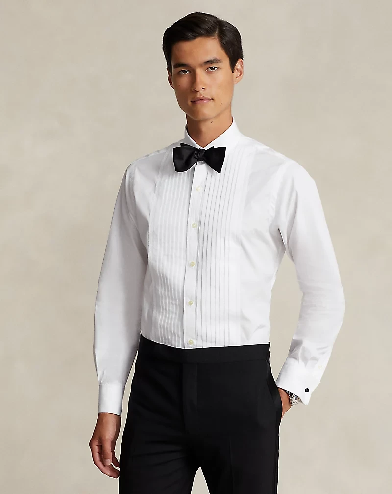 Custom Fit French Cuff Tuxedo Shirt