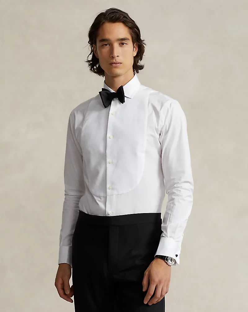 Custom Fit French Cuff Tuxedo Shirt