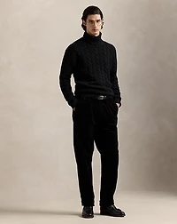 Cable-Knit Wool-Cashmere Sweater