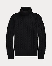 Cable-Knit Wool-Cashmere Sweater