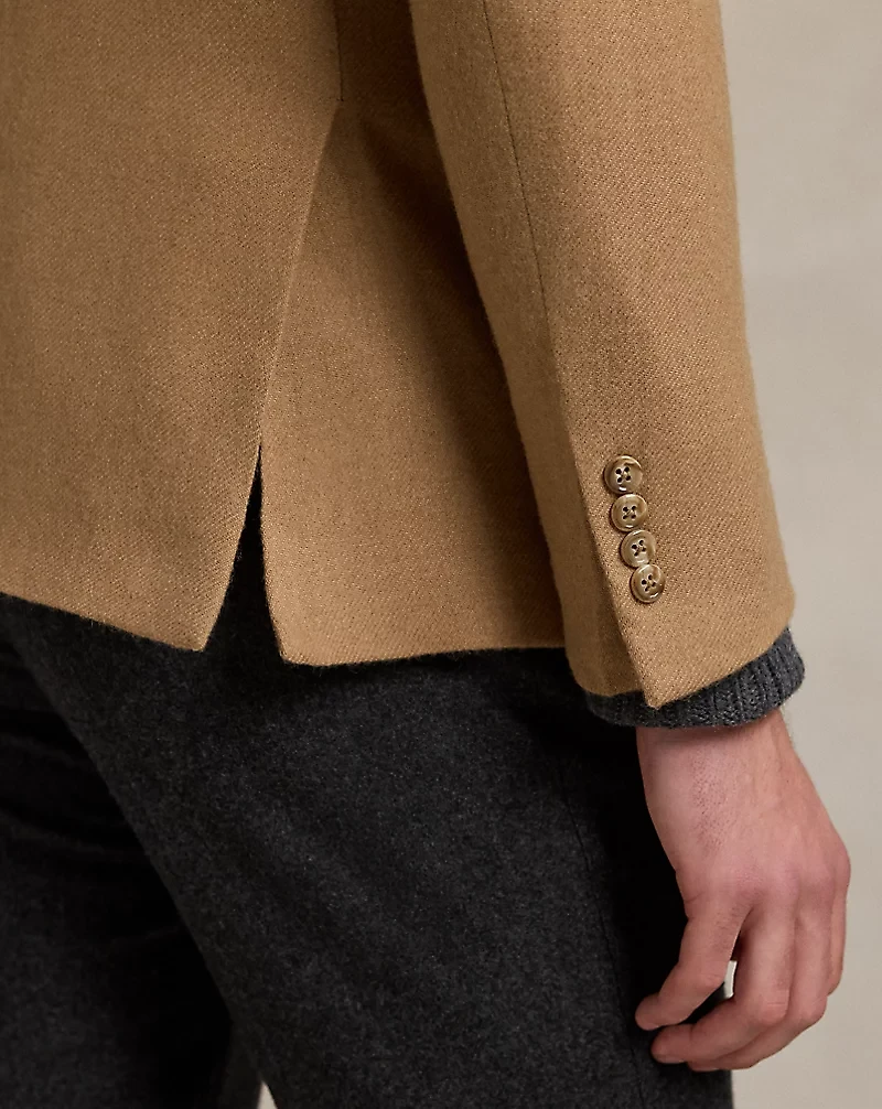 Polo Tailored Camel-Hair Sport Coat